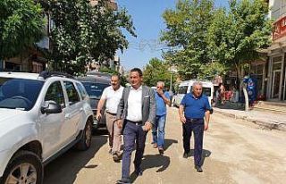 Başkan Yıldırım, yol yapım çalışmalarını...