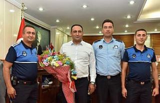 Başkan Yılmaz, zabıta personeliyle bir araya geldi