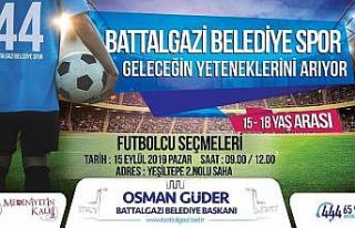 Battalgazi Belediyespor geleceğin yeteneklerini arıyor