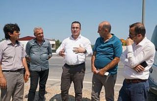 Belediye çalışmalarına hız kesmeden devam ediyor