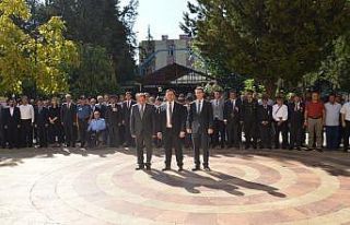 Besni’de 19 Eylül Gaziler Günü töreni