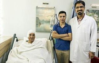 Beynindeki tümörden Anka’da kurtuldu