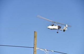 Bilecik semaları gyrocopter gösterisi ile renklendi