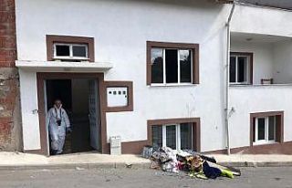 Bozüyük’te ev yangını