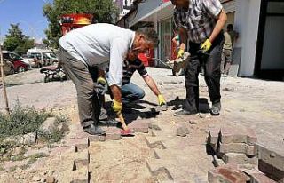 Çaldıran Belediyesinden 3 bin 570 metrekare bozuk...