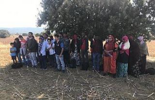 Çanakkale’de 32 mülteci yakalandı