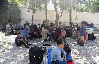 Çanakkale’de 72 kaçak göçmen yakalandı