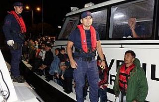 Çanakkale’de 95 kaçak göçmen yakalandı