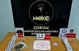 Cezaevinden izinli çıktılar uyuşturucu satarken...