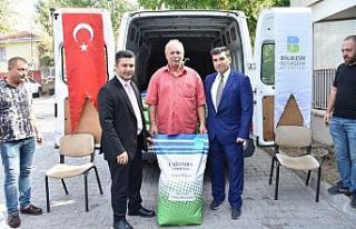 Çiftçiye büyükşehirden yemlik tohum