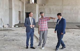 Cizre Gençlik Merkezi inşaatında sona gelindi
