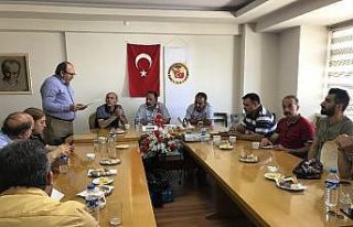 DAGC Başkanı Özsoy, yerel basının sıkıntılarını...