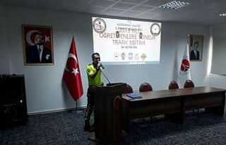 Devrekani’de öğretmenlere trafik eğitimi verildi