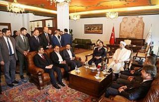 Diyanet İşleri Başkanı Prof. Dr. Ali Erbaş, Nevşehir...