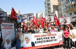 Diyarbakır’daki annelere destek verip, HDP’nin...