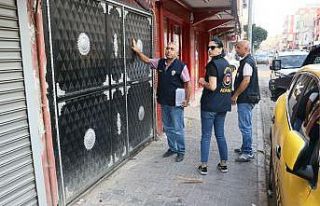 Dükkanları yağmalayanlara şafak operasyonu