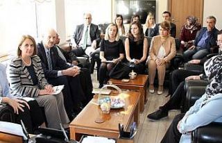 Dünya Sağlık Örgütü Türkiye temsilcileri Erzincan’da