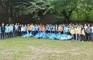Dünya Temizlik Günü’nde çöp topladılar