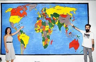 Duvarları hem güzelleştiriyor hem de insanları...