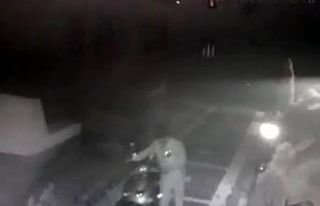 Düzce’de motosiklet çalan acemi hırsız kameralara...