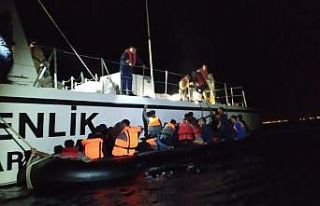 Edirne açıklarında 31 düzensiz göçmen yakalandı