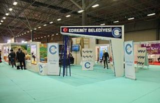 Edremit belediyesi standı ilgi odağı oldu