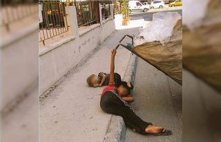 Ekmek teknesini uyurken bile bırakmadı