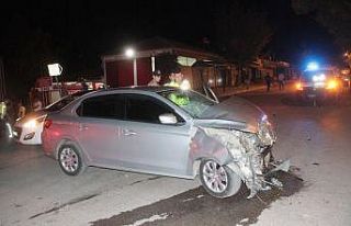 Elazığ’da trafik kazası:1 yaralı