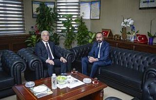 Emniyet Müdürü Ekici’den Rektör Şevli’ye...