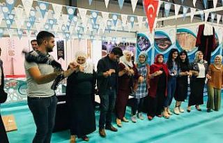 Erciş Belediyesi’nin standına yoğun ilgi