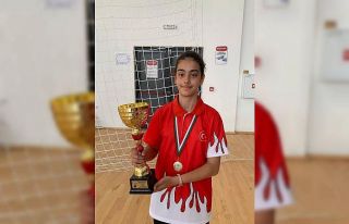 Erzincanlı milli sporcu küçük yaşta büyük başarı...