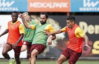 Galatasaray, Brugge hazırlıklarını sürdürüyor