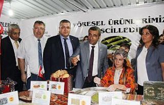 Gastronomi Festivalinde coğrafi işaretli ürünlere...