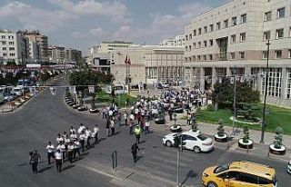 Gaziantepliler birlikte yürüdü