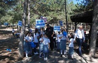 Gediz’de öğrencilerden temizlik seferberliği