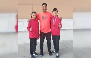Genç sporcular beldelerini gururlandırdı