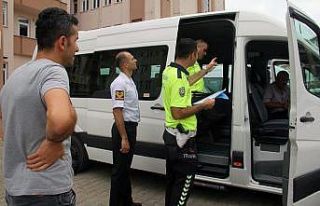 Giresun’da okul servis şoförleri bilgilendirildi