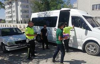 Gölbaşı’nda okul servisleri denetlendi