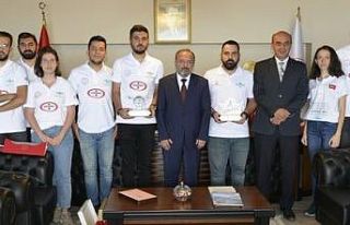 Grizu-263 BEÜ Rektörü Çufalı’yı ziyaret etti