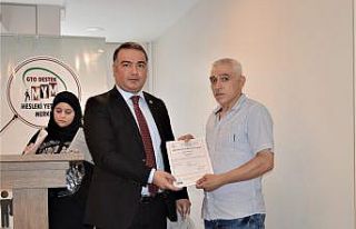 GTO Destek MYM 111 mahir eli belgelendirdi