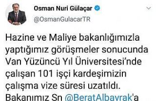 Gülaçar’dan mevsimlik işçilere müjde!