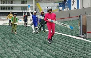 Gürcü sporcuların kamp için tercihi Erzurum oldu