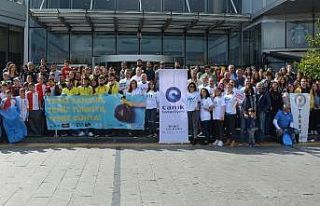 Hastane çalışanlarından anlamlı etkinlik