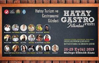 Hatay Turizm ve Gastronomi Günleri 2019 başlıyor