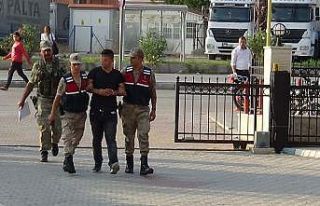 Hayvan hırsızlığı yapan zanlı otobüste yakalandı