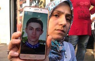 HDP binası önündeki eyleme katılan aile sayısı...