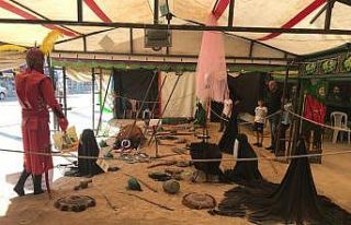 Iğdır’da “Kerbela’dan bir esinti” çadırı