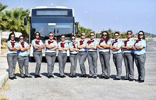 İzmir’de kadın şoför dönemi