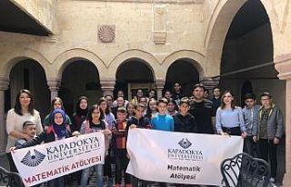 Kapadokya Üniversitesi matematik atölyesi çalışmalarına...