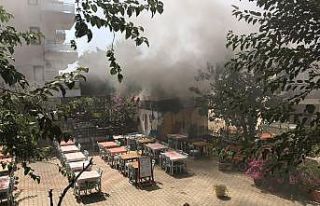 Kaş’ta trafo yangını korkuttu